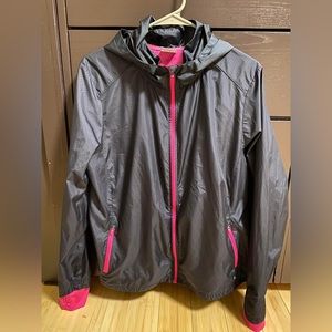 Danskin Now Women’s Windbreaker with Hood